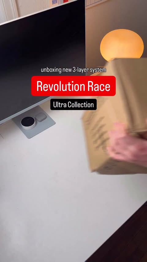 Instagram post by @outdoorjackson for RevolutionRace. Caption reads: @revolutionrace sent me their incredible Ultra....