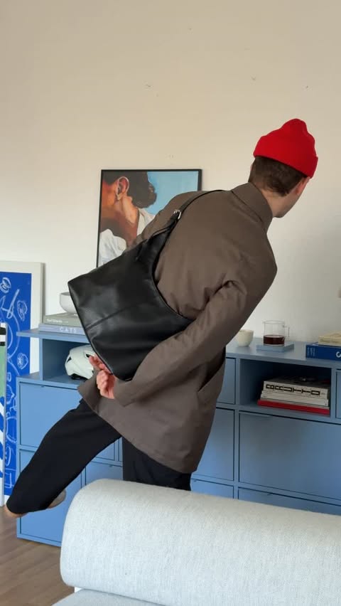 Instagram post by @nickwag for Paul Smith. Caption reads: Ad/ Going back to work with @paulsmithdesign....