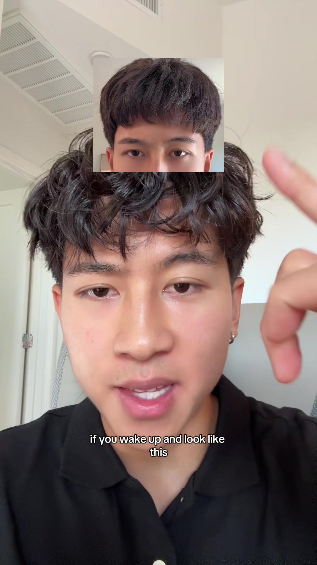 TikTok post by @kbwelll for Based BodyWorks. Caption reads: [...] #flathair #dryhair @Based Bodyworks.