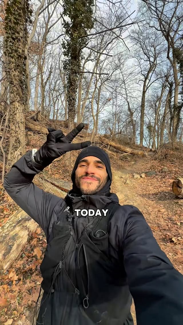 Instagram post by @kellenrunsphilly for REI. Caption reads: @rei has everything you need to take your trail....