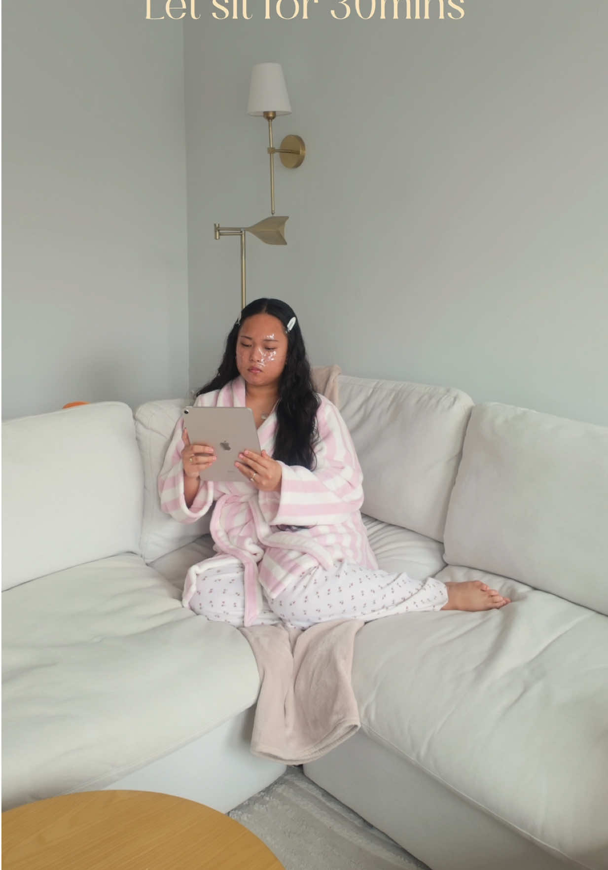 TikTok post by @marshennnn for Glow Is Here. Caption reads: I can’t get enough of this duo 🧖🏻‍♀️✨ @glow Aloe....