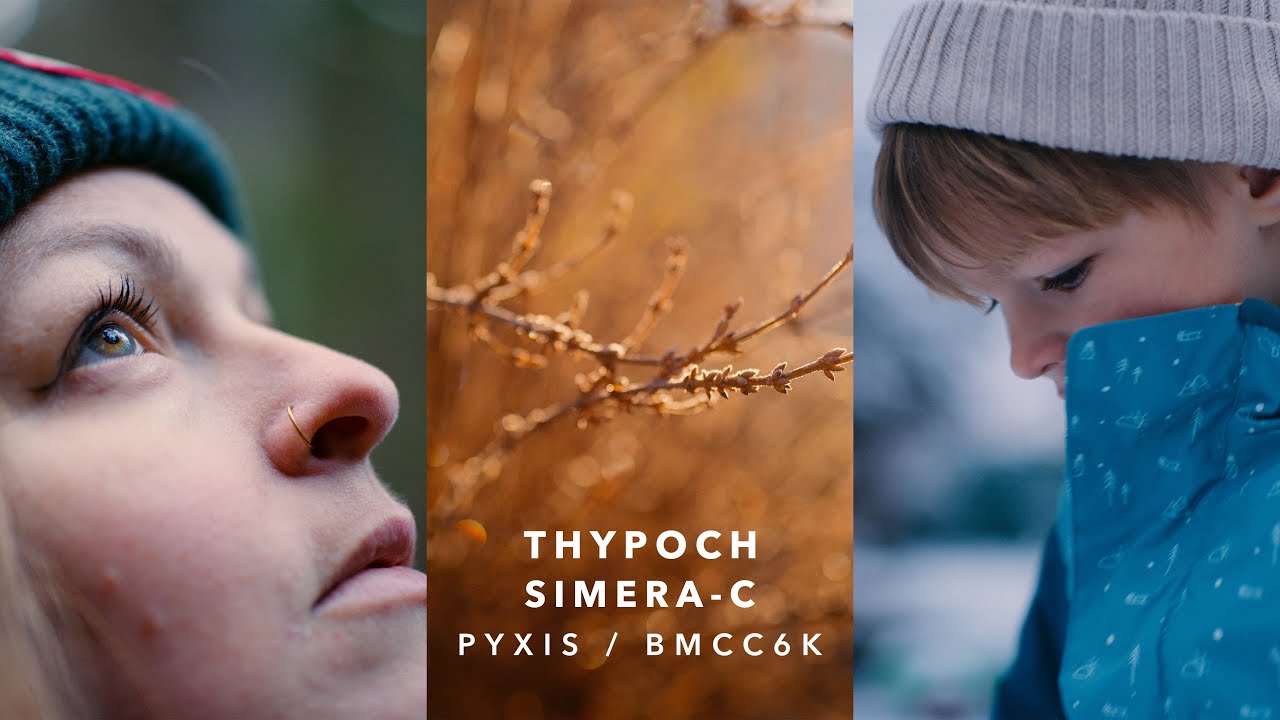 YouTube post by @OfTwoLands for SmallHD. Caption reads: The modern alternative to Helios 44-2 | Thypoch....