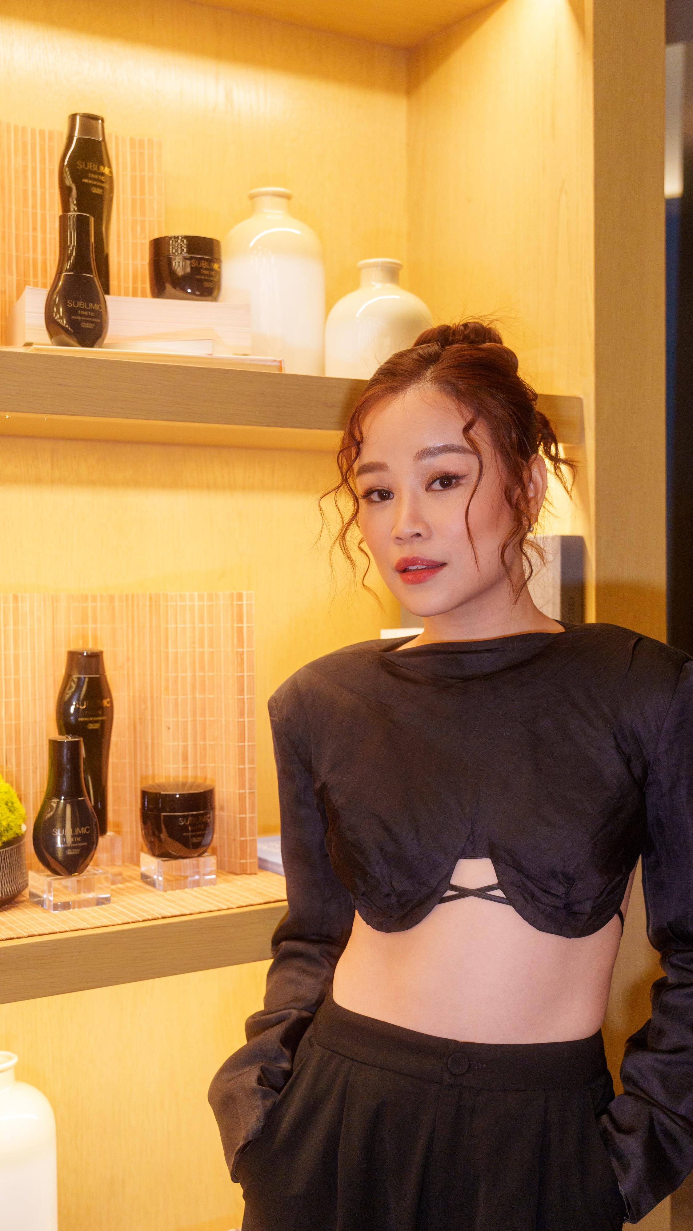 Instagram post by @charisow for Shiseido Professional. Caption reads: Transform your hair with @shiseidopro_malaysia....