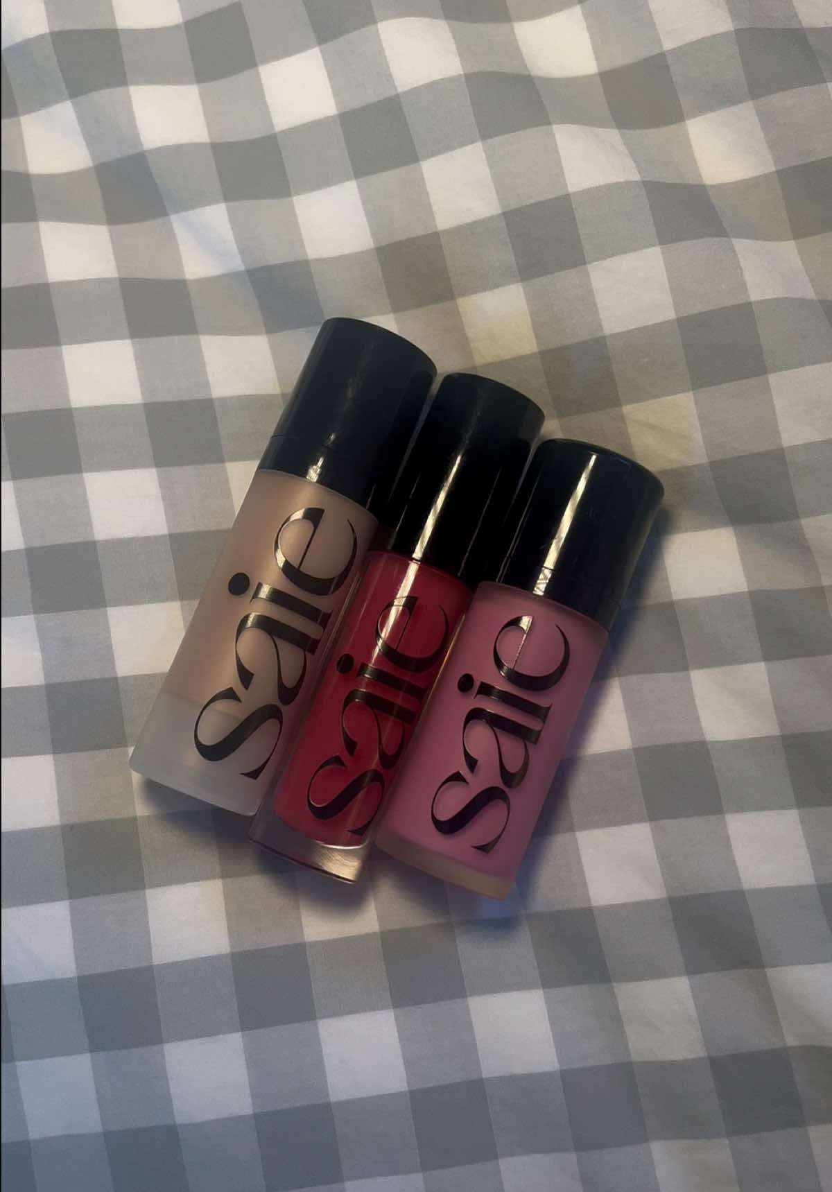 TikTok post by @hollybrooks33 for Saie hello. Caption reads: these are unreal thank you sm @Saie !!! Can’t wait....