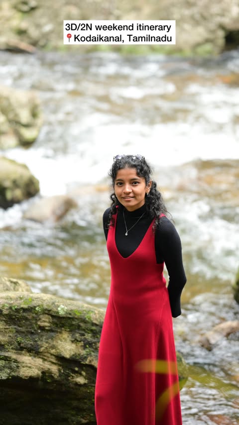 Instagram post by @priyankaneelam_ for Goibibo. Caption reads: Misty mornings in Kodaikanal 🌥️🌫️
Lakes,....