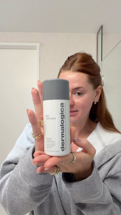 Instagram post by @cierramillerr for dermalogica. Caption reads: #DermalogicaPartner my newest morning skincare....