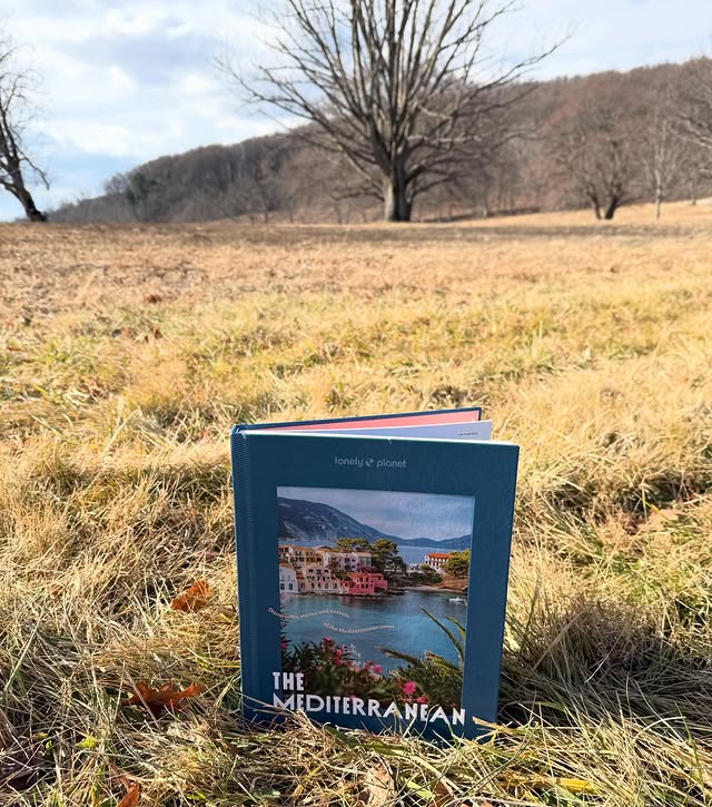 Instagram post by @leannreadsbooks for Lonely Planet. Caption reads: [...] weather like by you right now? . .....