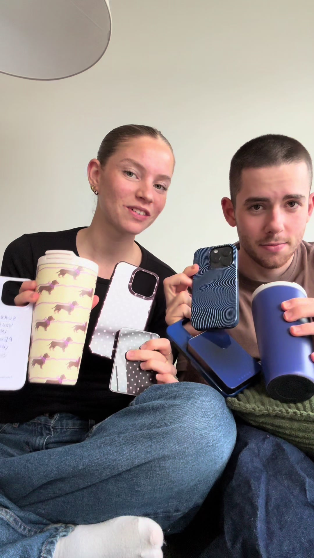 TikTok post by @_bonniemcqueen for BURGA. Caption reads: the best gift!! @BURGA #burga #valentinesday #ad.