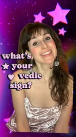 Instagram post by @valleygirlmystic for Astrology.com. Caption reads: WESTERN VS. VEDIC ASTROLOGY ✦ 🌟💖🐍★ the 2025....