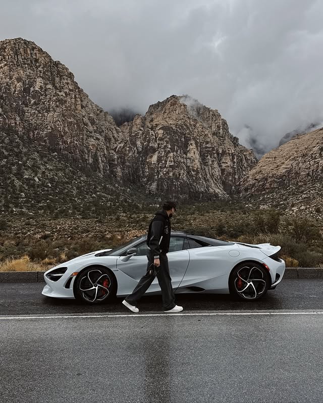 Instagram post by @arthurtparra for McLaren. Caption reads: Race week 🏁 
thank you @mclaren and....