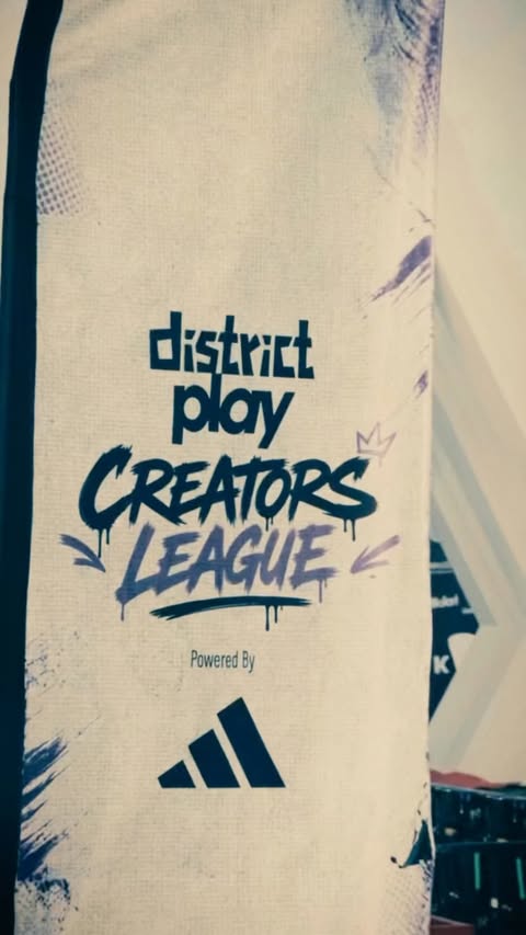 Instagram post by @sharmajividesi for adidas. Caption reads: [...] Play Creators League powered by adidas** was....