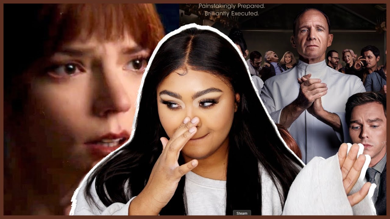 YouTube post by @KennieJD for REM Beauty. Caption reads: “THE MENU” IS MY PERSONAL TWISTED DINNER THEATER....