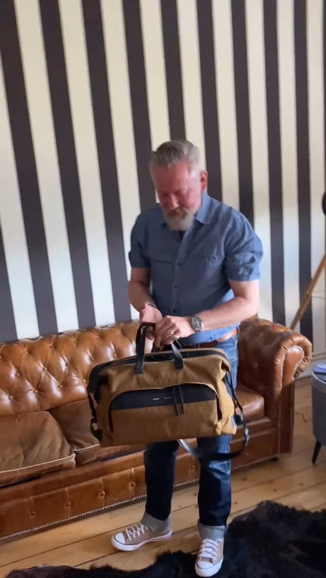 Instagram post by @ende_denim for GRAMS28. Caption reads: [...] here I am doing a review of this nice....