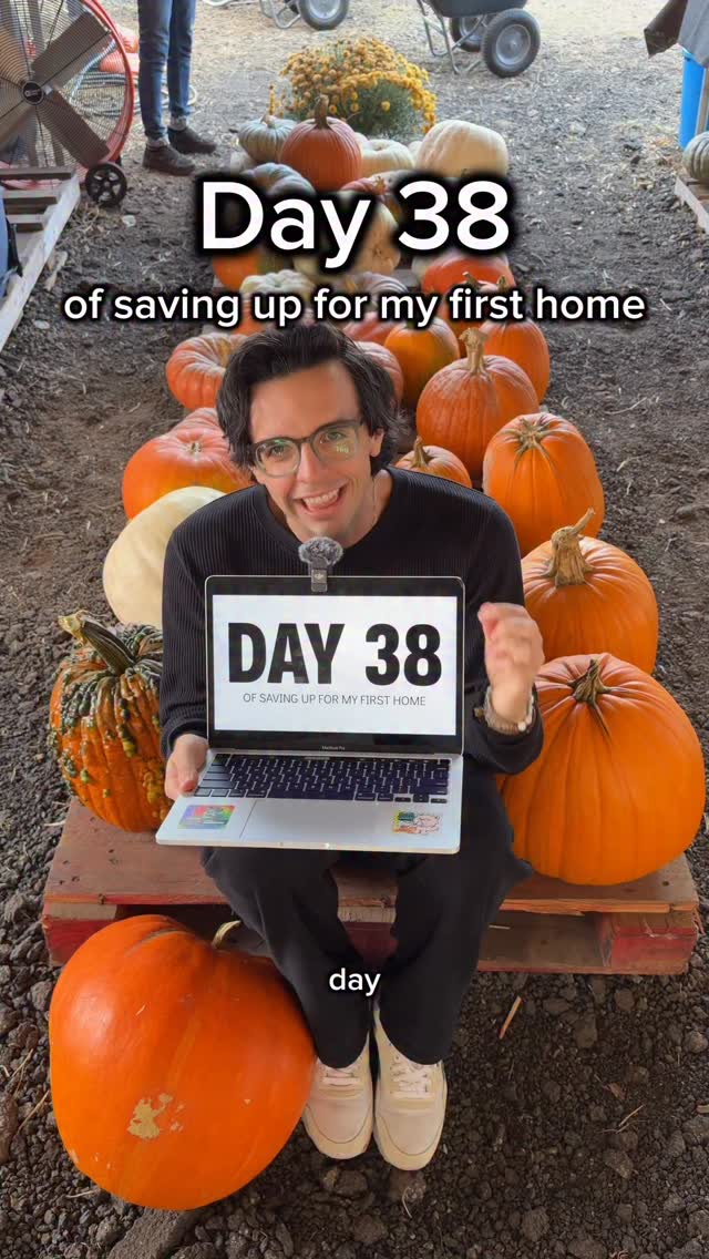 Instagram post by @mikeycaloca for Groupon. Caption reads: Day 38!!! What’s your favorite fall treat/food???....