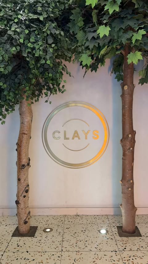 Instagram post by @london.travel.life for London | Explore. Caption reads: Clays 🎯✨ An experience combining premium food, an....