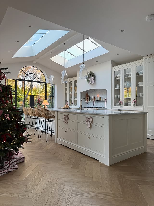 Instagram post by @styletheclutter for Corston Architectural Detail. Caption reads: [...] soft brass accents from....