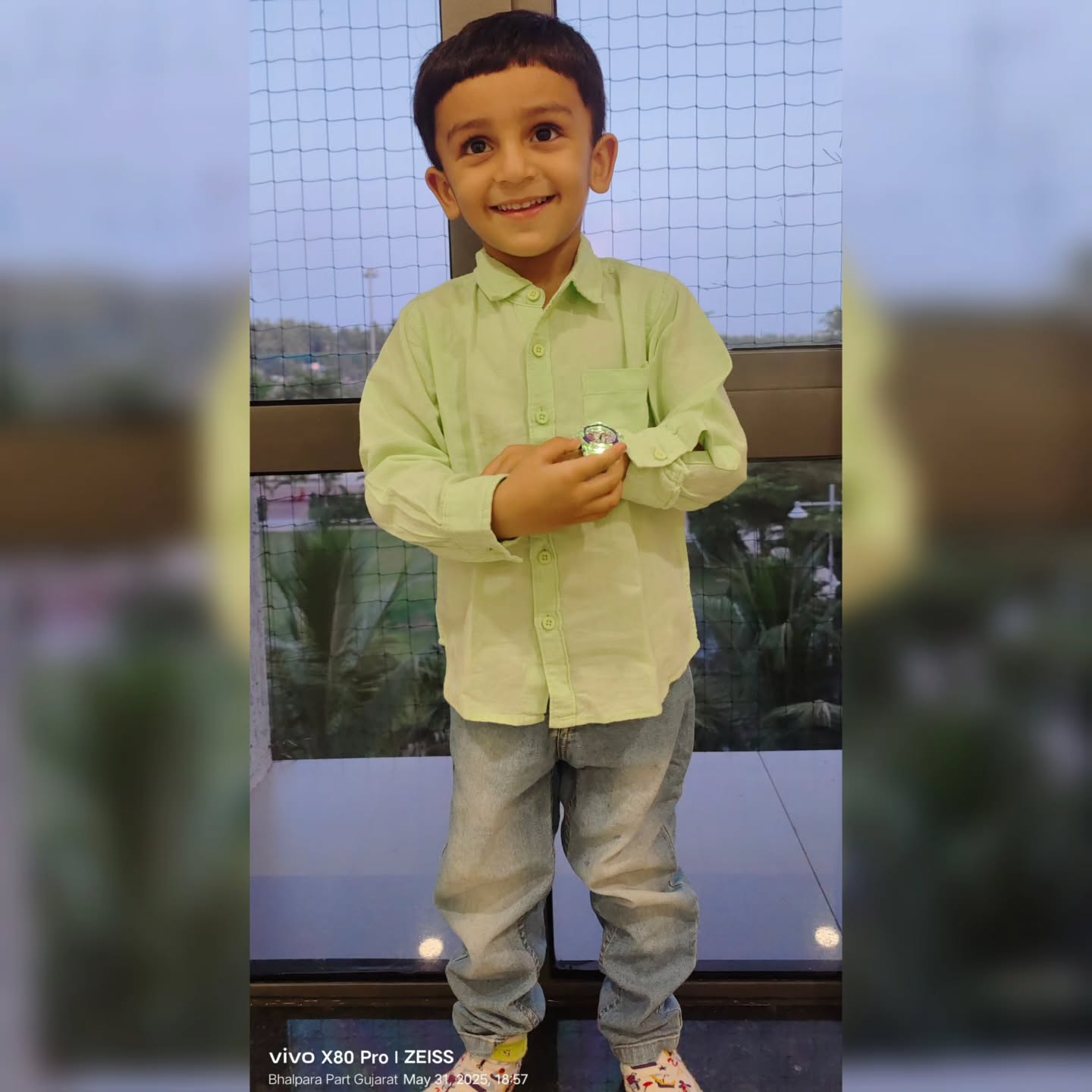 Instagram post by @akshar_rockstar for Babyhug. Caption reads: #collaboration with @firstcryindia
@babyhug

The....