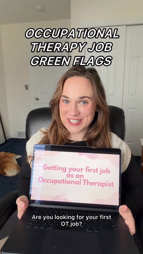 Instagram post by @haley.lives for Indeed. Caption reads: #IndeedPartner Looking for your first OT job? 👀....