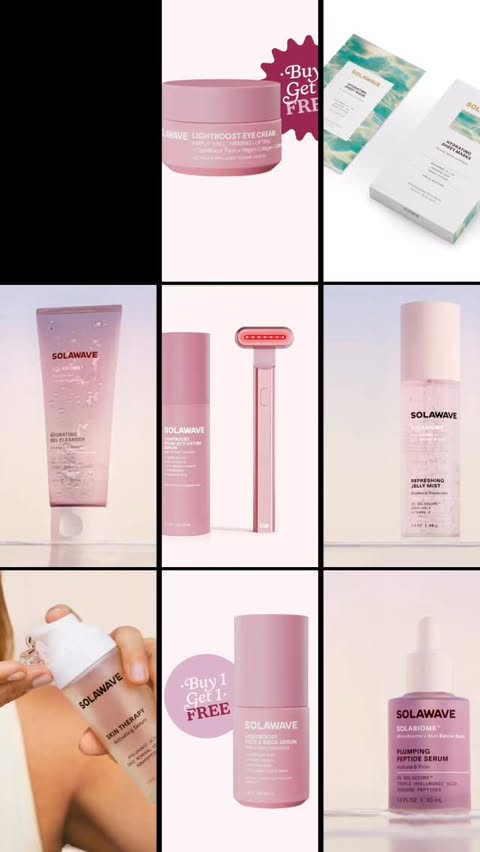 Instagram post by @citizenchicvintage_com for Solawave. Caption reads: Citizen Chic ❤️ Solawave: Skincare....