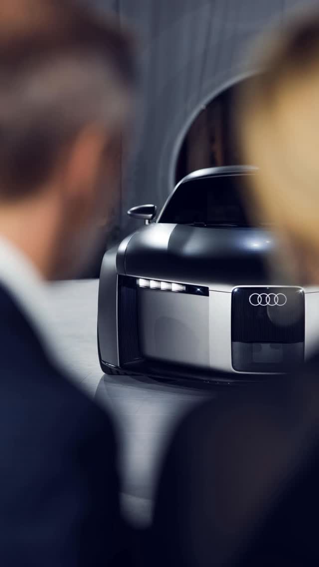 Instagram post by @tomklockerphoto for Audi. Caption reads: Yesterday I had the chance to be in Milan for the....