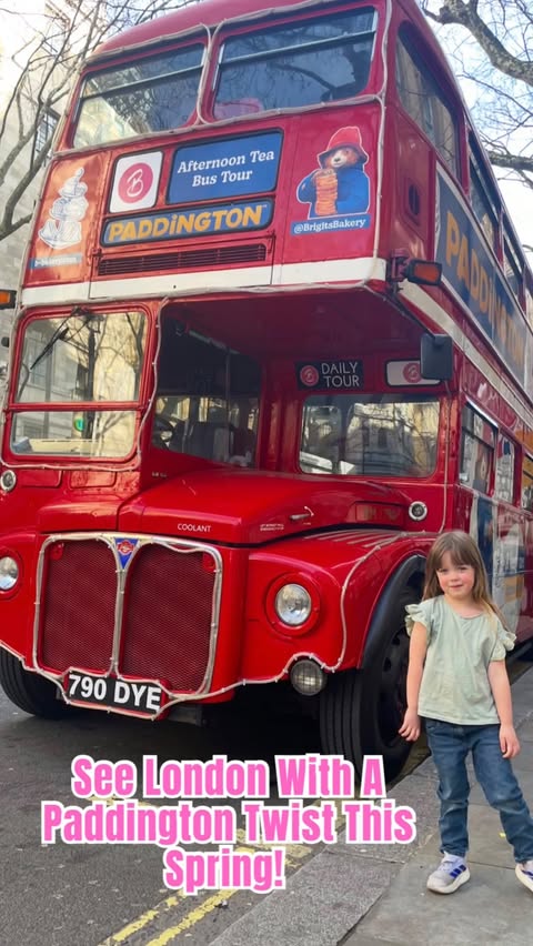 Instagram post by @london.travel.life for Brigit’s Bakery. Caption reads: [...] Tea London Sightseeing Tour by Brigit’s....