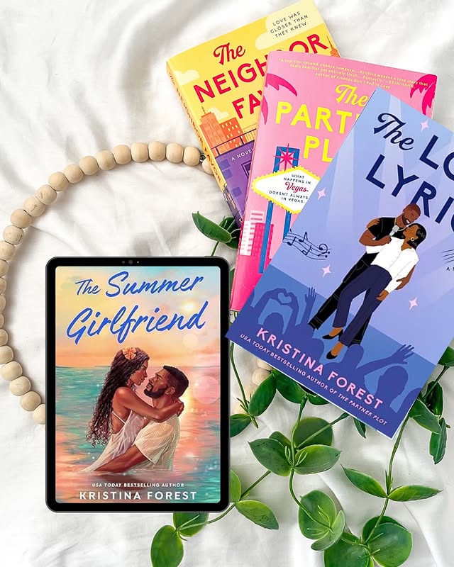 Instagram post by @sparetimereader for Penguin Random House Audio. Caption reads: ☀️ The Summer Girlfriend ☀️ ⭐️⭐️⭐️⭐️ Short....