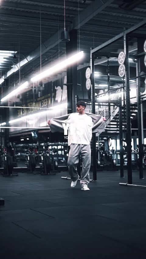 Instagram post by @dpersy for Gymshark. Caption reads: Yes you can! 🤝

Wearing the new @gymshark....