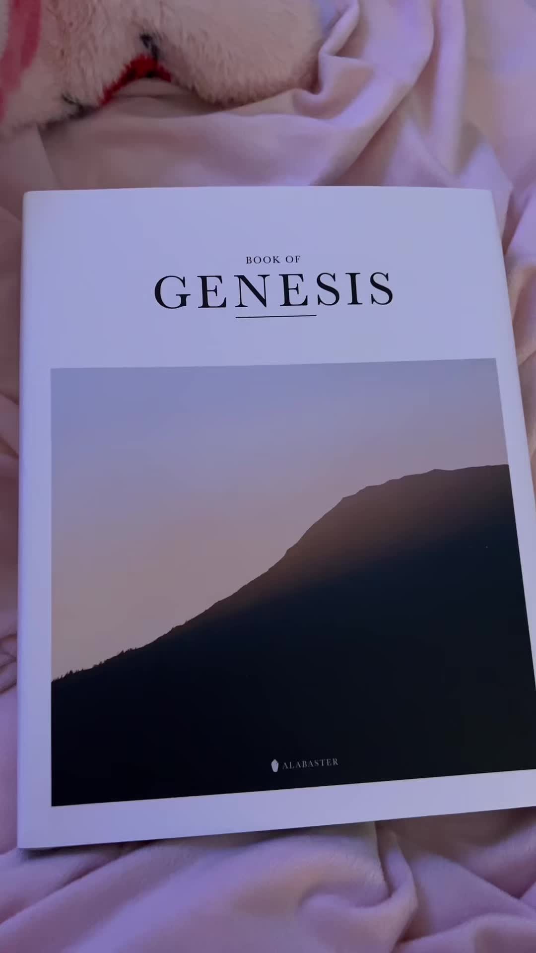 TikTok post by @creativehappyness for Alabaster Co. Caption reads: [...] in the Bible. Thank you so much @Alabaster....