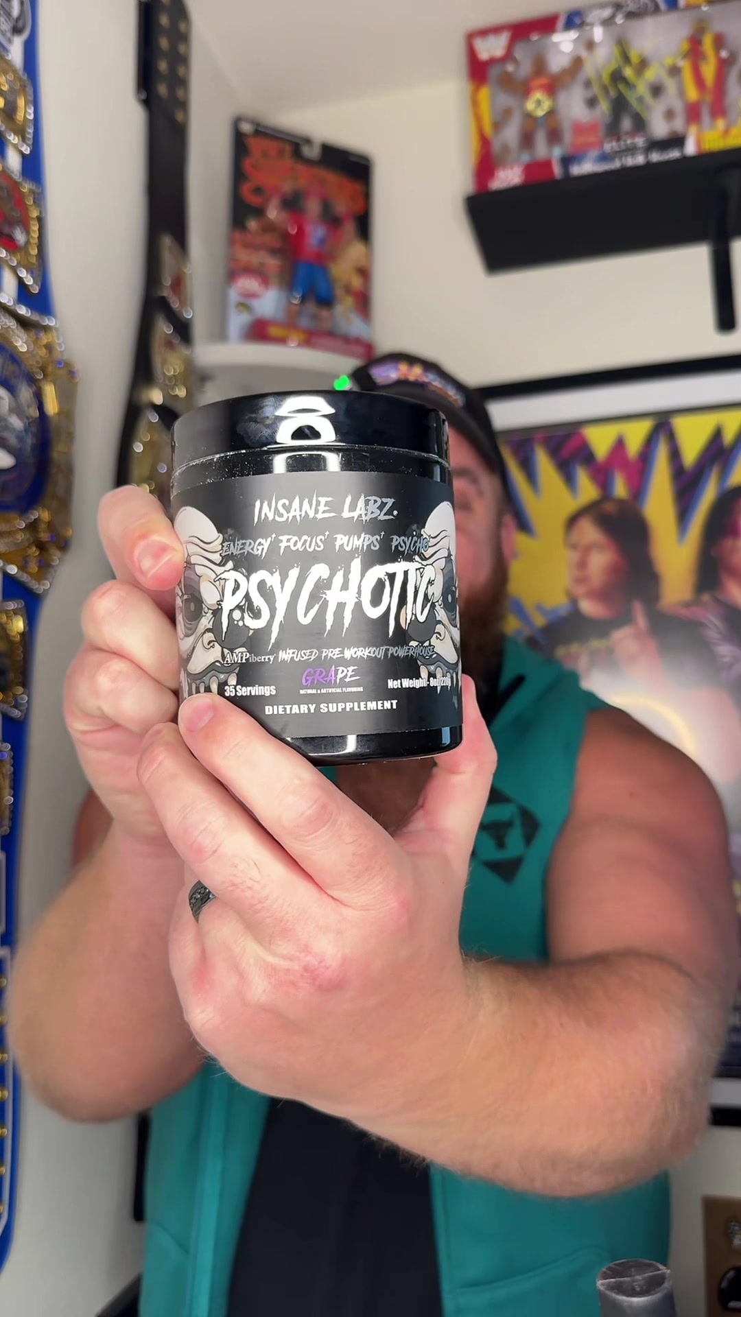 TikTok post by @wellsmania for Insane Labz. Caption reads: [...] WellsMania Is Running Wild On @Insane Labz....