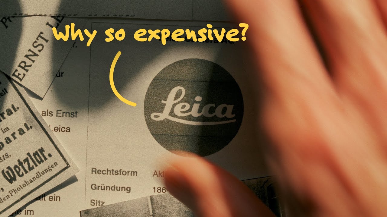 YouTube post by @teocrawford for Dehancer. Caption reads: What's the deal with Leica cameras?.