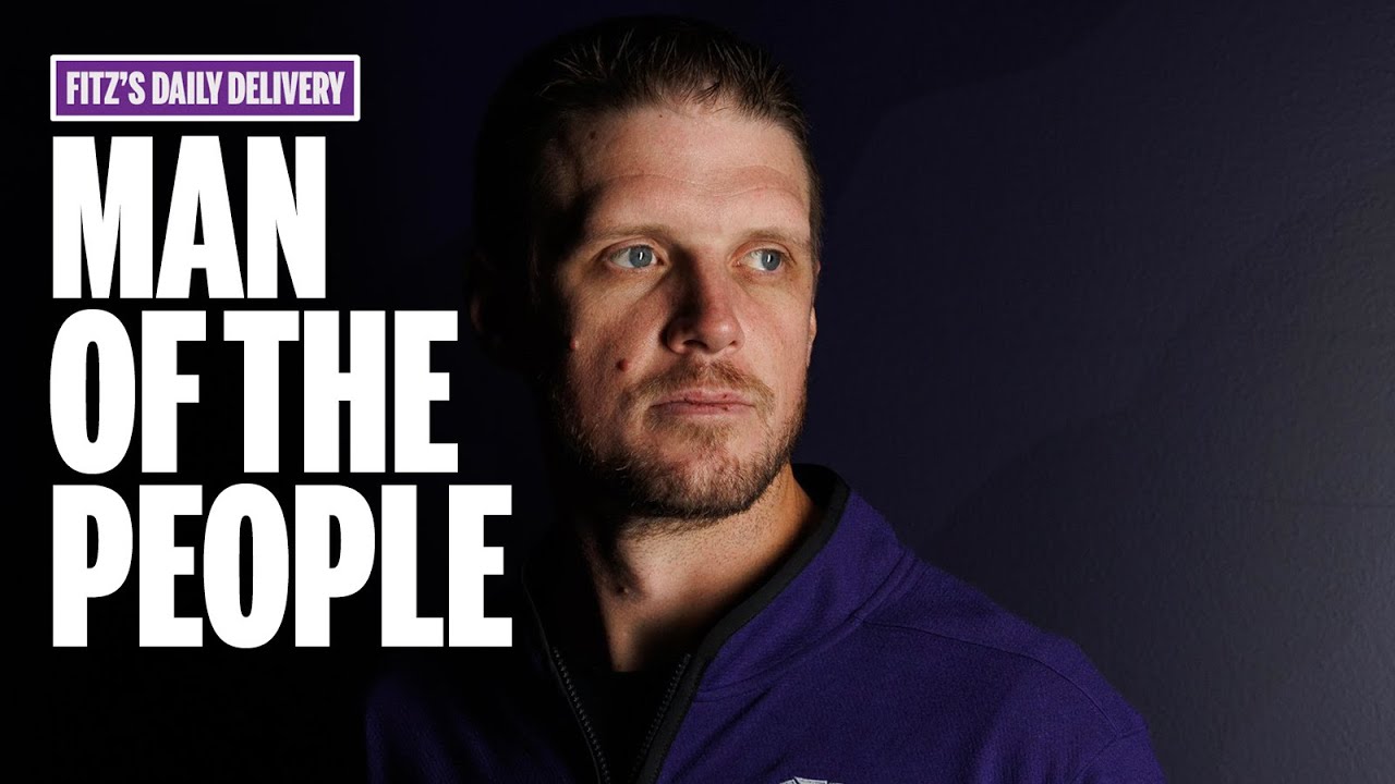 YouTube post by @GoPowercat for Coldest. Caption reads: Collin Klein steals the show at Bramlage Coliseum....