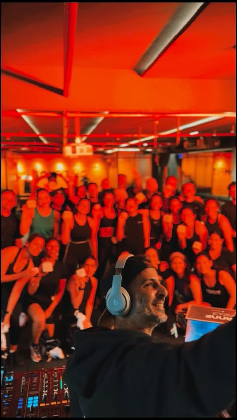 Instagram post by @sohfitofficial for Beats by Dre. Caption reads: [...] - louder, sweatier, and powered by....