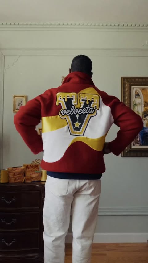 Instagram post by @kevinleonel for HYPEBEAST. Caption reads: Designer @kevinleonel joined forces with @velveeta....