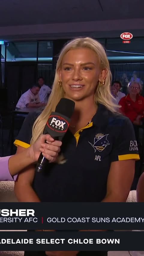 Instagram post by @aflwomens for Telstra. Caption reads: We have Sunny Lappin to thanks for @ava_usher’s....