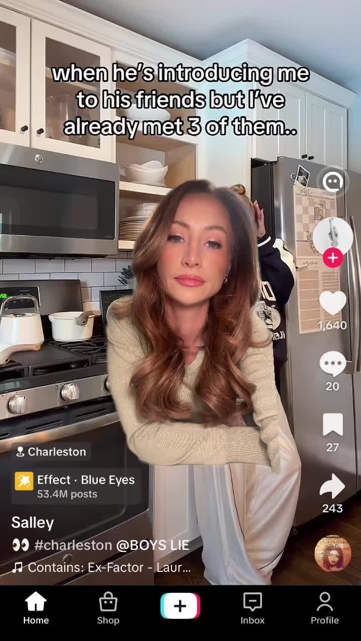 TikTok post by @meganbrockelbank for Boys Lie. Caption reads: Love a sporty outfit @BOYS LIE 🤍🏈.