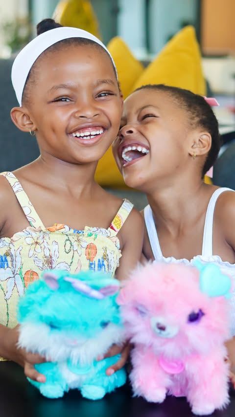 Instagram post by @tamryn.seopela for Prima Toys. Caption reads: Christmas hack unlocked:
Give them ScruffaLuvs to....