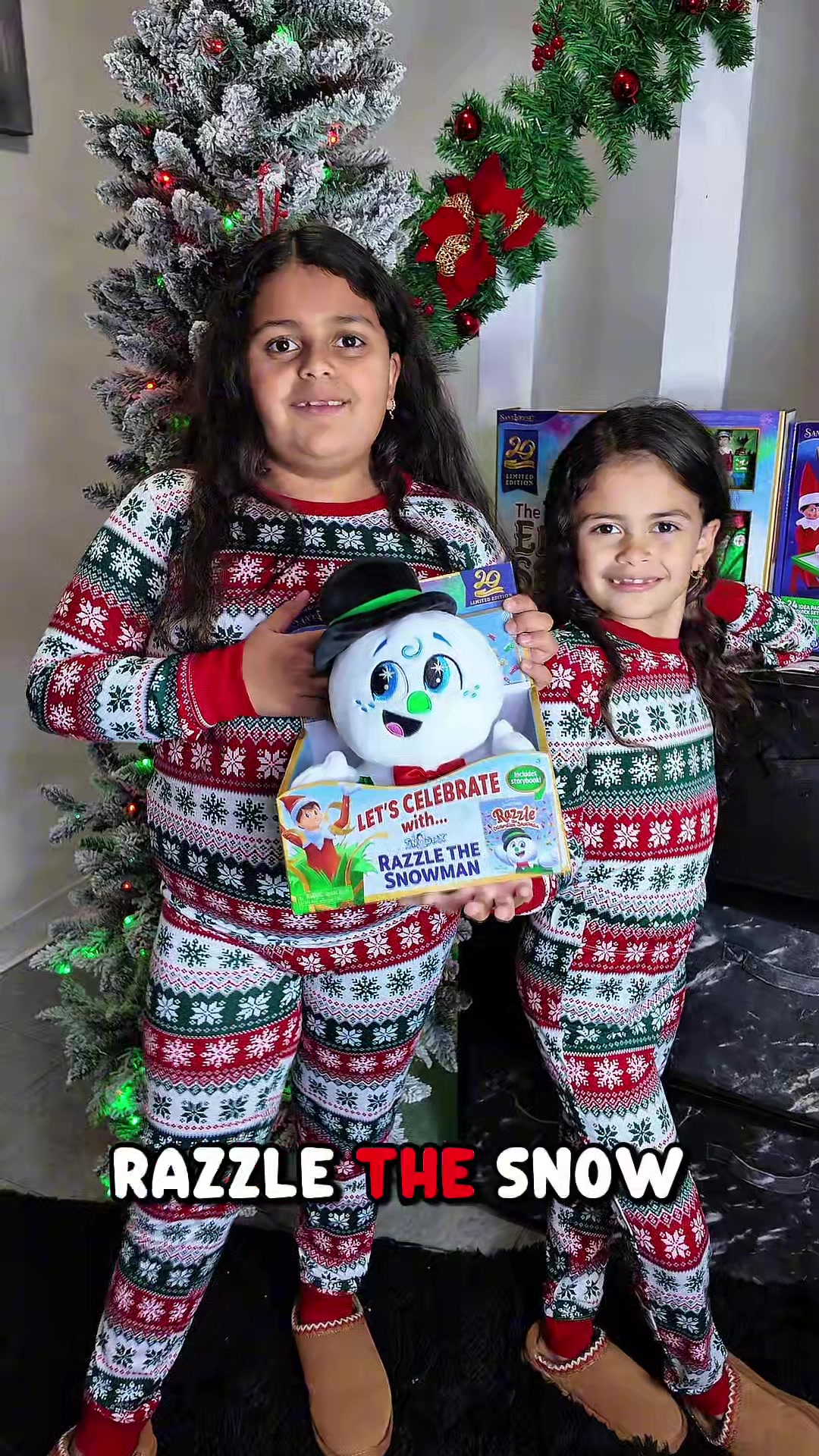 TikTok post by @mariannyrd_ for The Elf on the Shelf. Caption reads: [...] #Christmas2025 @The Elf on the Shelf 🔗 in....