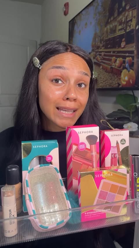 Instagram post by @palomahendersonn for Sephora. Caption reads: Best believe everyone is going to be talking about....