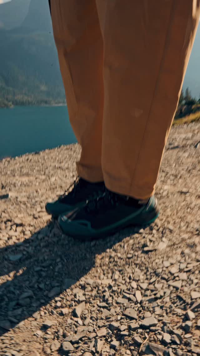 Instagram post by @orland.rocks for adidas TERREX. Caption reads: I got the chance to try out the new adidas Terrex....