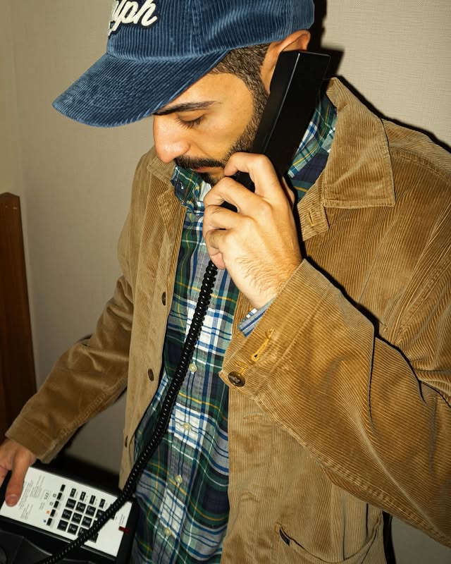 Instagram post by @abdlzziz for Ralph Lauren. Caption reads: Holiday-ready with @ralphlauren 
Find it on....