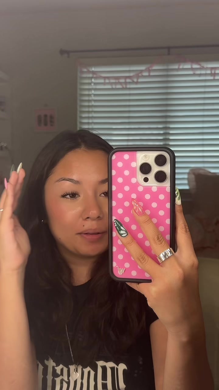 TikTok post by @alyxmolina for Wildflower Cases. Caption reads: so full circle :’) thank you @Wildflower Cases....