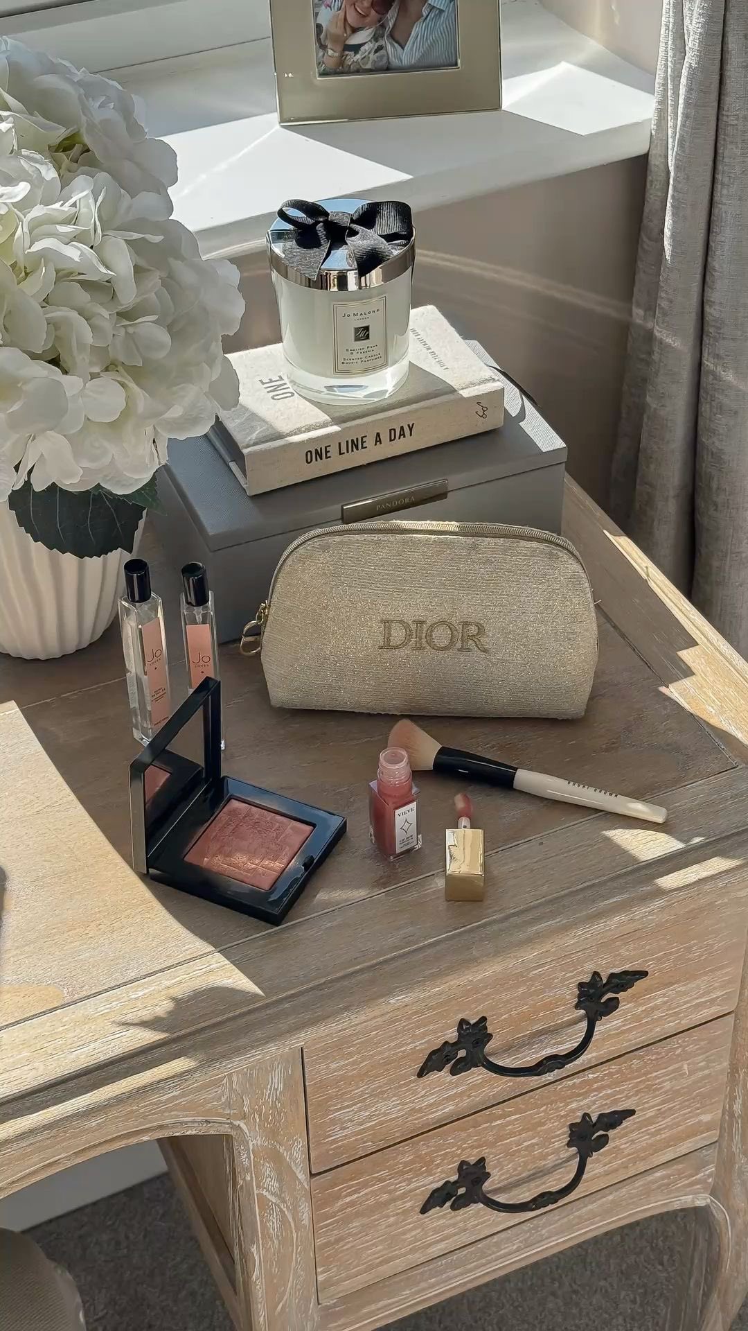 Instagram post by @mariama for Danessa Myricks Beauty. Caption reads: the perfect base thanks to ms....