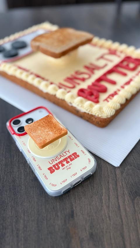 Instagram post by @mothercookiecake for PopSockets. Caption reads: [...] of course I was the first ;) feat.....