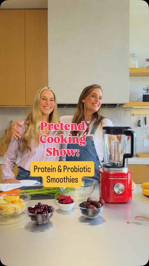 Instagram post by @jennifer.garner for KitchenAid. Caption reads: [...] & Probiotic Smoothies.....