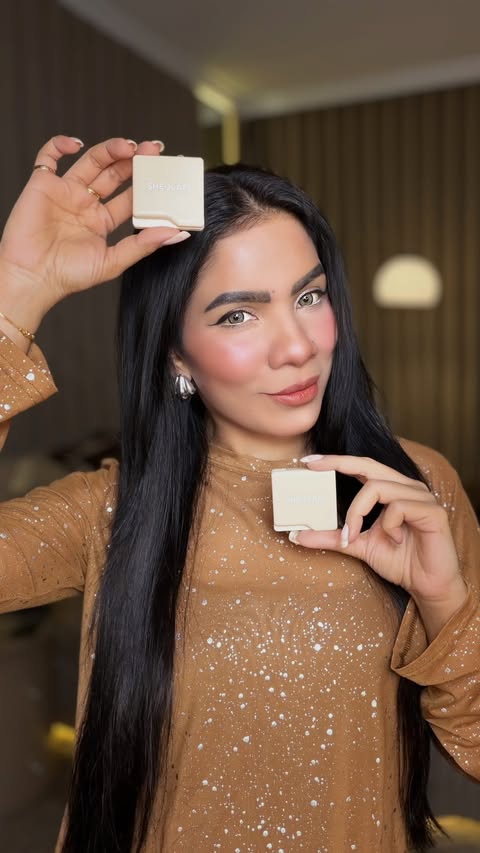 Instagram post by an influencer for SHEGLAM OFFICIAL. Caption reads: Meet the @sheglam_official Wake Up Call Undereye....