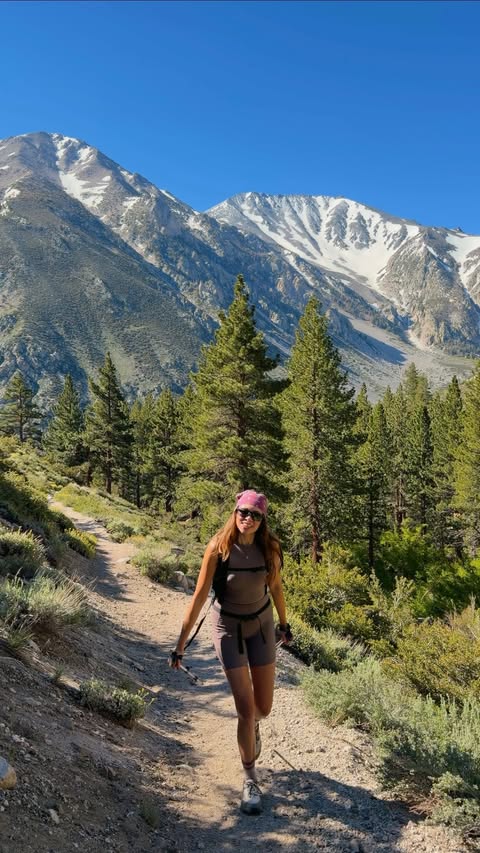 Instagram post by @travelersforgood for Columbia Sportswear. Caption reads: The most UNDERRATED hike in California🤯🥾....