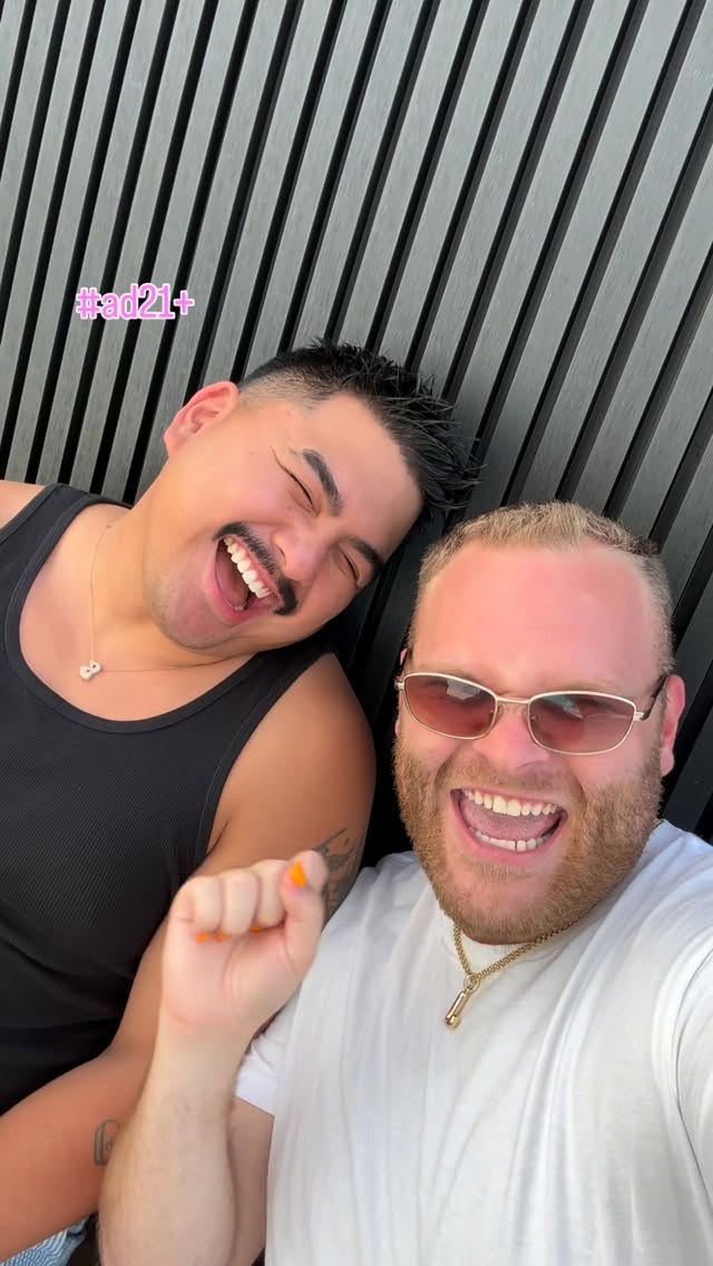 Instagram post by @bran_flakezz for White Claw. Caption reads: ad21+ Hosting a day with my favorite person & my....