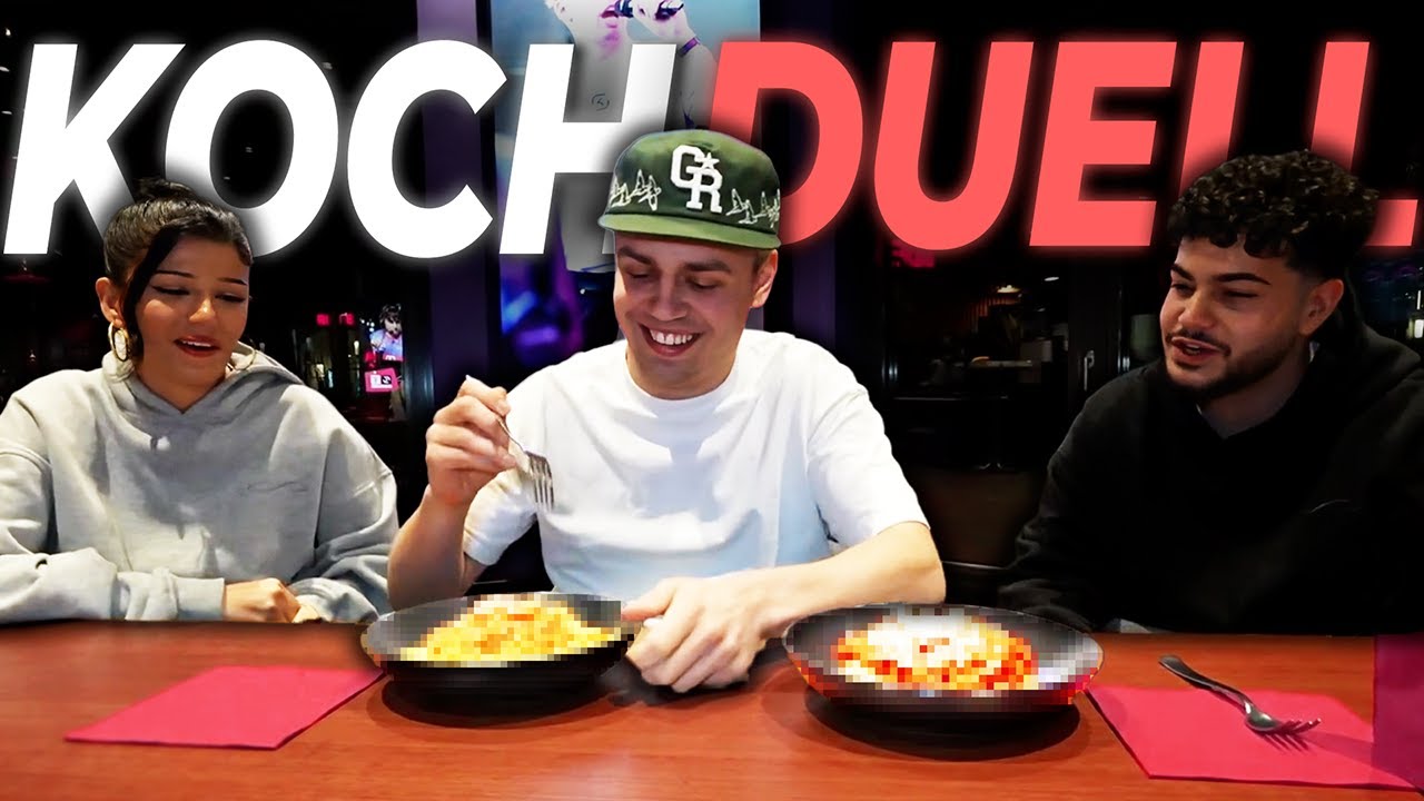 YouTube post by @Rohaze for More Nutrition. Caption reads: KOCHDUELL GEGEN ROSE🧑‍🍳| Papaplatte bewertet....