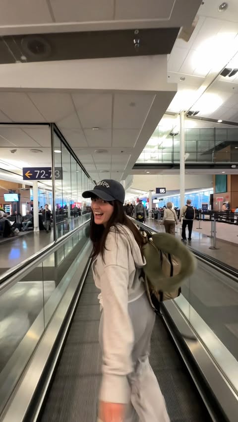 Instagram post by @chlobow_to for Air Transat. Caption reads: [...] been on my vision board for years and....