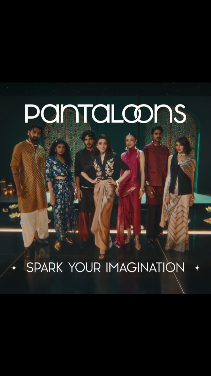Instagram post by @barodians for Pantaloons. Caption reads: ✨ Your imagination is the only limit. ✨
This....